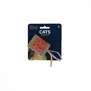 Игрушка для кота 89968 код 905687 из картона 7*7 см. Изображение - 1