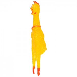 Игрушка-пищалка Рыжий Кот Курица 15 см. Изображение - 1