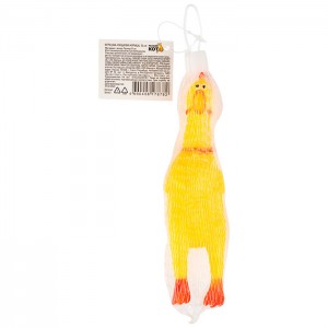 Игрушка-пищалка Рыжий Кот Курица 15 см. Изображение - 2