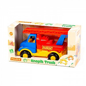 Игрушка Полесье Кнопик автомобиль-пожарная спецмашина в коробке
