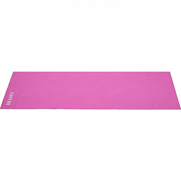 Коврик для йоги и фитнеса Bradex 173*61*0.3 см розовый