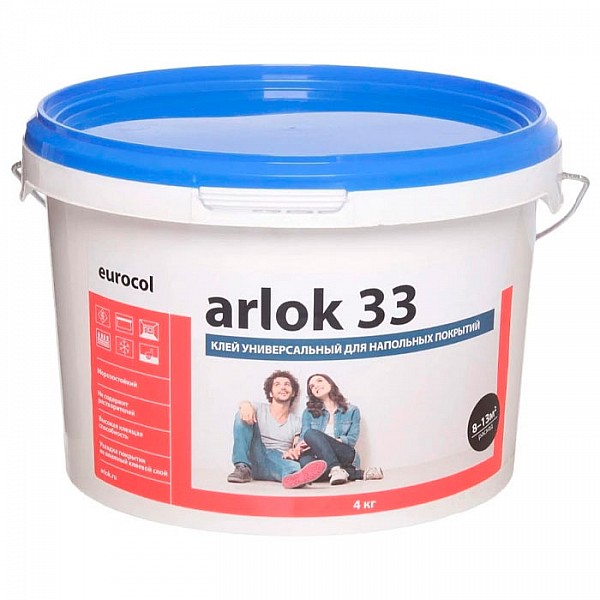 Клей водно-дисперсионный Arlok 33 4 кг