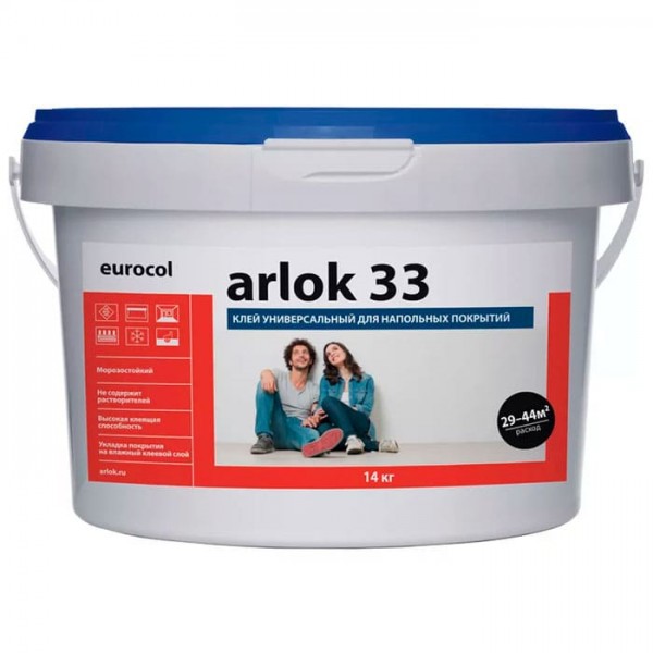 Клей водно-дисперсионный Arlok 33 14 кг