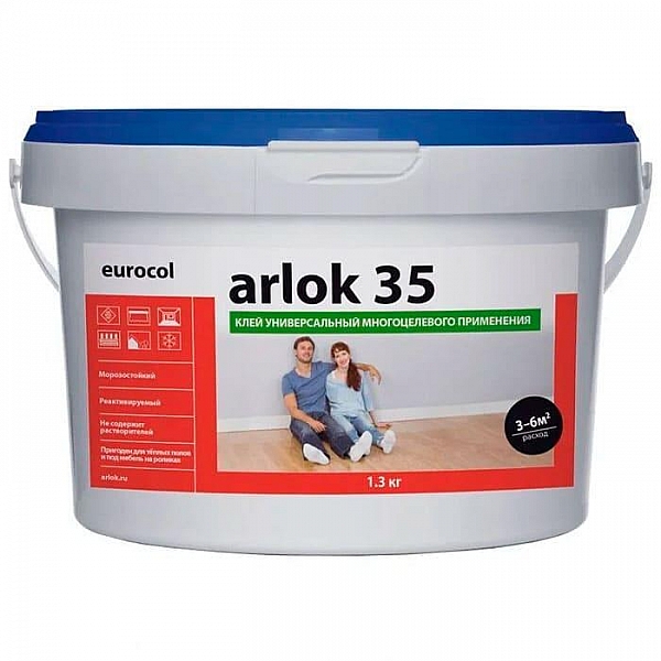 Клей водно-дисперсионный Arlok 35 1.3 кг