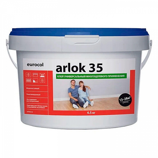 Клей водно-дисперсионный Arlok 35 6.5 кг