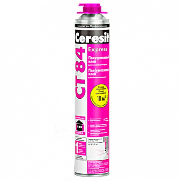 Клей-пена Ceresit CT84 полиуретановый 850 мл