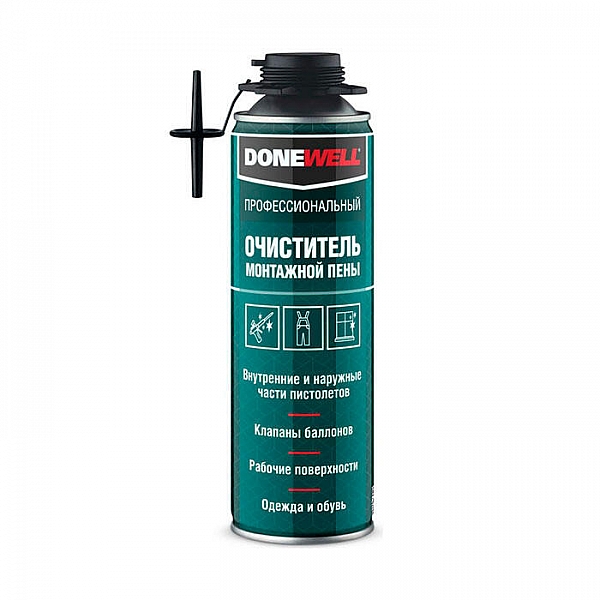 Очиститель монтажной пены Donewell DPP06C 650 мл