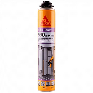 Пена монтажная Sika Boom-590 High Yield профессиональная с увеличенным выходом 870 мл