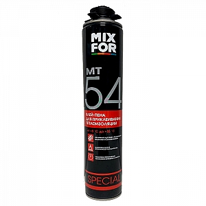Клей-пена Mixfor МТ54 для приклеивания теплоизоляции 750 мл