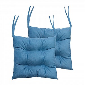 Подушка для сиденья Matex Aria Line 35-626 40*40*10 см светло-синий. Изображение - 1