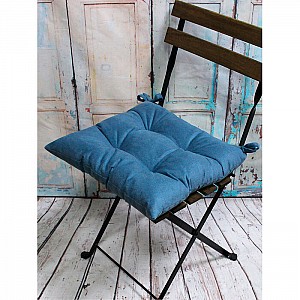 Подушка для сиденья Matex Aria Line 35-626 40*40*10 см светло-синий. Изображение - 2