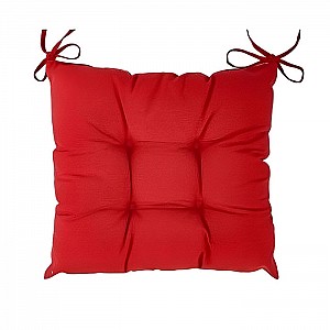 Подушка для сидения Nadzejka Анита-люкс-10 с двумя завязками 42*42 см
