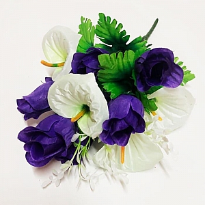 Букет ритуальный №05 Роза-Калла. Изображение - 2