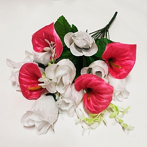 Букет ритуальный №05 Роза-Калла. Изображение - 4