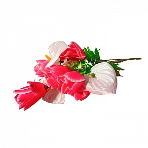 Букет ритуальный №91 Роза-Калла. Изображение - 1