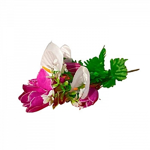 Букет ритуальный №91 Роза-Калла. Изображение - 2