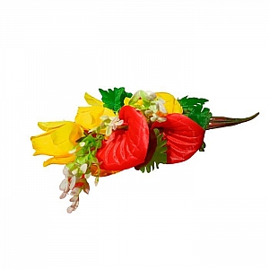 Букет ритуальный №91 Роза-Калла. Изображение - 3