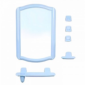 Набор зеркало для ванной комнаты Berossi 52с-2005 HB 04608000 светло-голубой