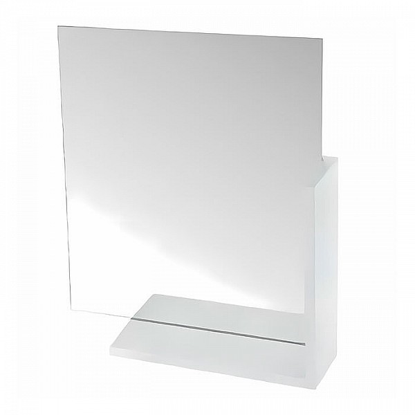 Набор зеркало для ванной комнаты Berossi Нео HB 11604000 белый мрамор