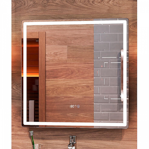 Зеркало Vigo Geometry Comfort 700 z.GEO.70.Comfort 700*700 мм с подсветкой