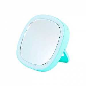 Зеркало косметическое Lucia LU215 зеленое аккумулятор с подсветкой
