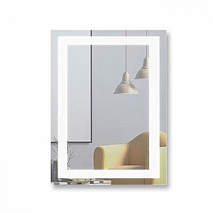 Зеркало Алмаз-Люкс ЗП-43 600*800 бытовое навесное с подсветкой