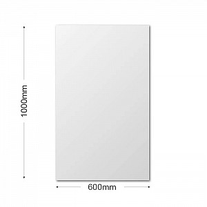Зеркало Алмаз-Люкс А-017 1000*600 4 мм с шлифованной кромкой. Изображение - 3