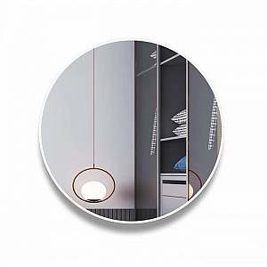 Зеркало Алмаз-Люкс Д-041 D700 с шлифованной кромкой и УФ-печатью белый