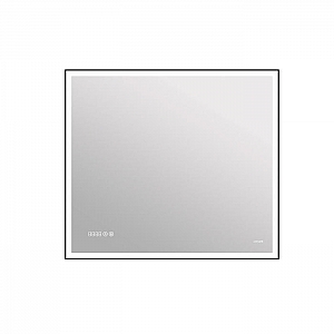 Зеркало Cersanit Led 011 Design KN-LU-LED011*100-d-Os с подсветкой и часами 1000*800 мм