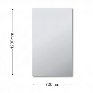 Зеркало Алмаз-Люкс А-037 со шлифованной кромкой 1200*700 мм. Изображение - 2