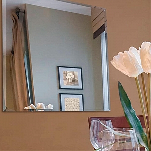 Зеркало Алмаз-Люкс 8с-С/035 с фацетом 15 мм 500*500 мм. Изображение - 1