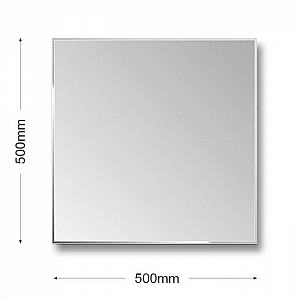 Зеркало Алмаз-Люкс 8с-С/035 с фацетом 15 мм 500*500 мм. Изображение - 4