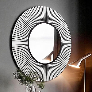 Зеркало Алмаз-Люкс Д-020 со шлифованной кромкой и УФ-печатью 700 мм. Изображение - 2