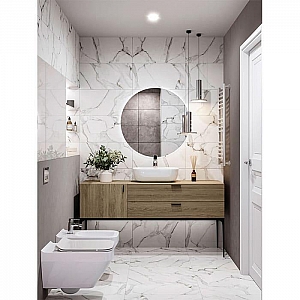 Зеркало Cersanit Eclipse smart 64145 с подсветкой круглое 1000*1000 мм. Изображение - 3