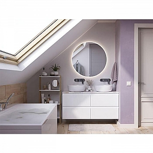 Зеркало Cersanit Eclipse smart 64145 с подсветкой круглое 1000*1000 мм. Изображение - 5