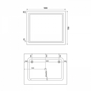 Зеркало Iddis Zodiac ZOD10T0i98 с подсветкой и антизапотеванием. Изображение - 9
