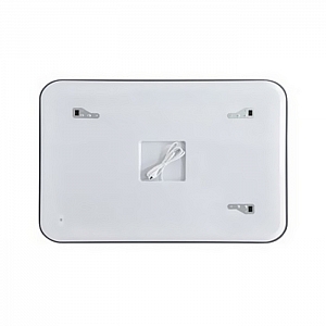 Зеркало Алмаз-Люкс Bissau black 10070dh-6 с подсветкой и подогревом 1000*700 мм. Изображение - 1