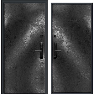 Дверь Nord Doors Амати А11 внутренняя комбинированная глухая левая 2060*980 мм slotex 1020 Y
