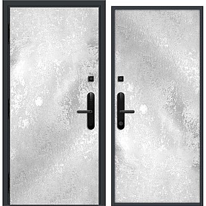 Дверь Nord Doors Амати А11 внутренняя комбинированная глухая левая 2060*980 мм slotex 1100 Y