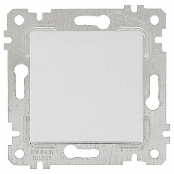 Выключатель Mutlusan Rita 2200 401 0101 1 клавиша белый