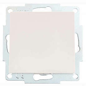 Выключатель Lezard Vesna 742-3088-100 1 клавиша жемчужно-белый перламутр