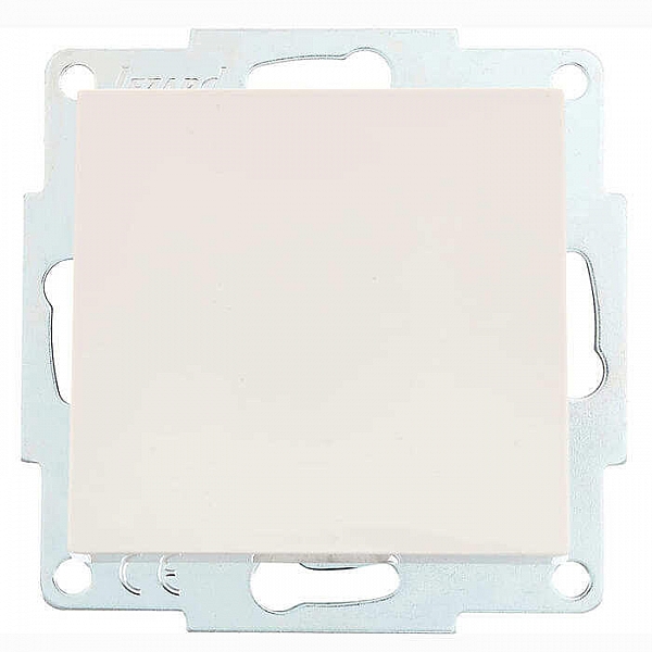 Выключатель Lezard Vesna 742-3088-100 1 клавиша жемчужно-белый перламутр
