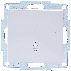 Выключатель проходной Lezard Vesna 742-0288-105 1 клавиша белый