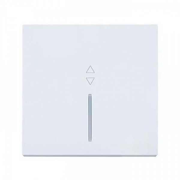 Выключатель проходной Lezard Zima 704-0288-114QC 1 клавиша безвинтовой с подсветкой белый