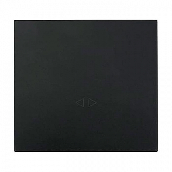 Выключатель перекрестный Lezard Zima 704-4288-107QC 1 клавиша безвинтовой черный бархат