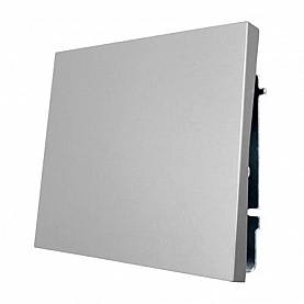 Выключатель Lezard Zima 704-7488-100QC 1 клавиша безвинтовой матовый серый