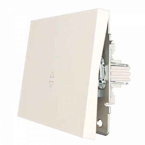 Выключатель проходной Lezard Zima 704-9088-105QC 1 клавиша безвинтовой слоновая кость