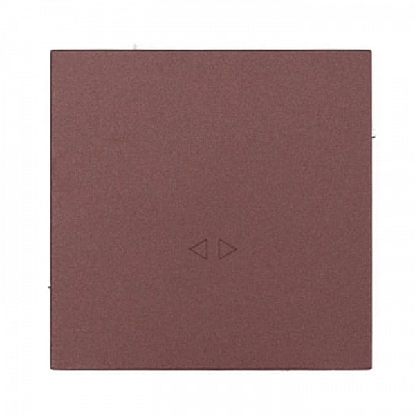 Выключатель перекрестный Lezard Zima 704-7388-107QC 1 клавиша безвинтовой шоколад