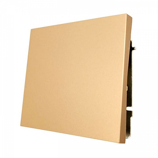 Выключатель Lezard Zima 704-3688-100QC 1 клавиша безвинтовой золото