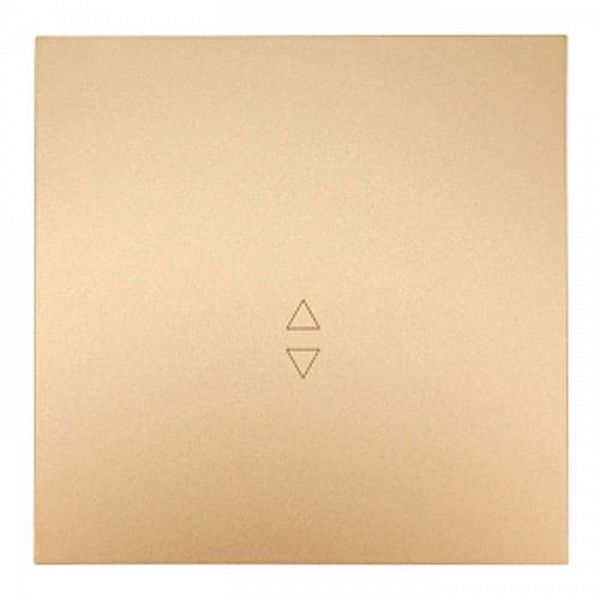 Выключатель проходной Lezard Zima 704-3688-105QC 1 клавиша безвинтовой золото